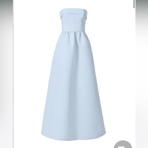 Ice blue Amsale gown